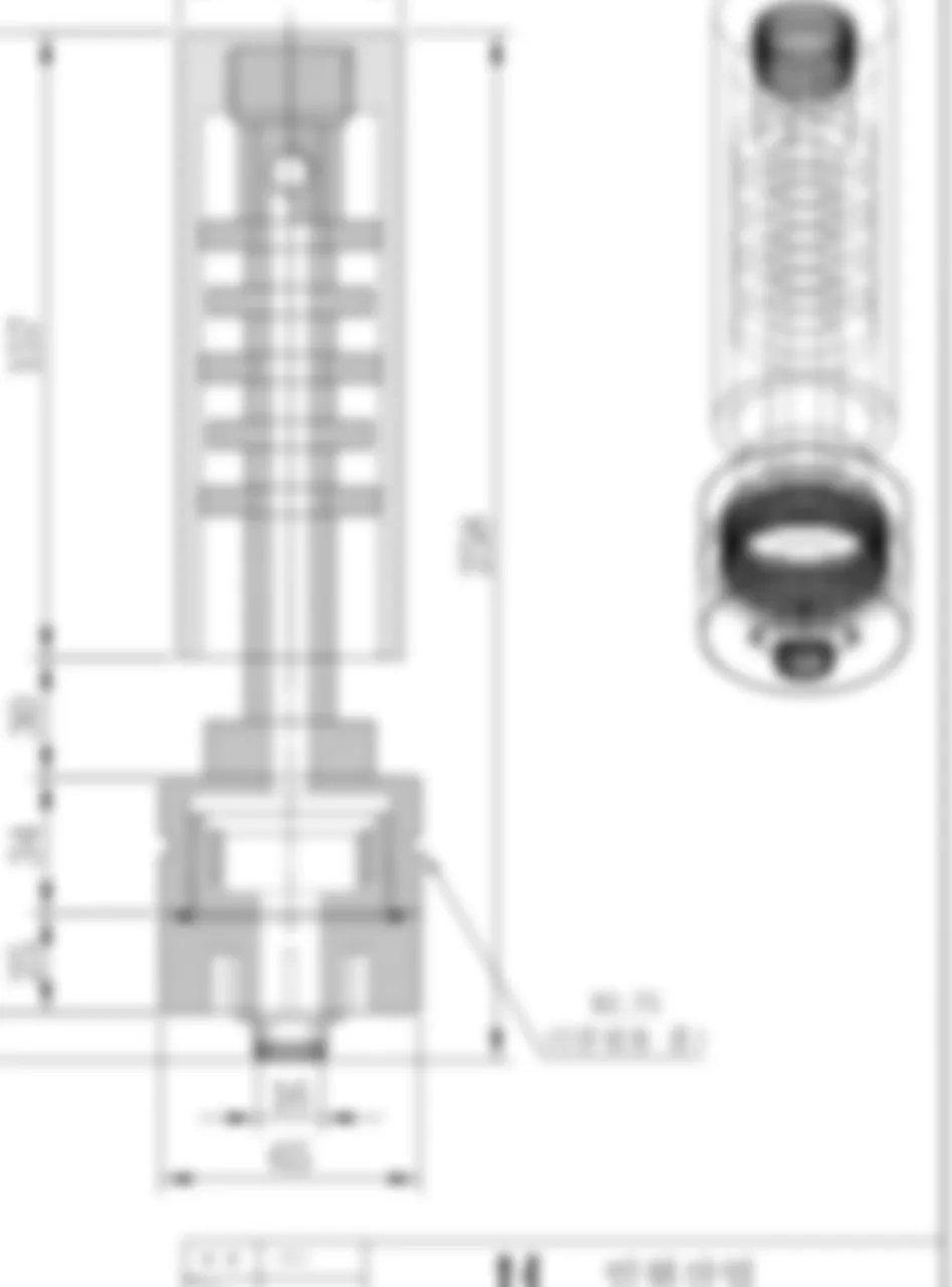 Original: assembly section of the integrated pressure port